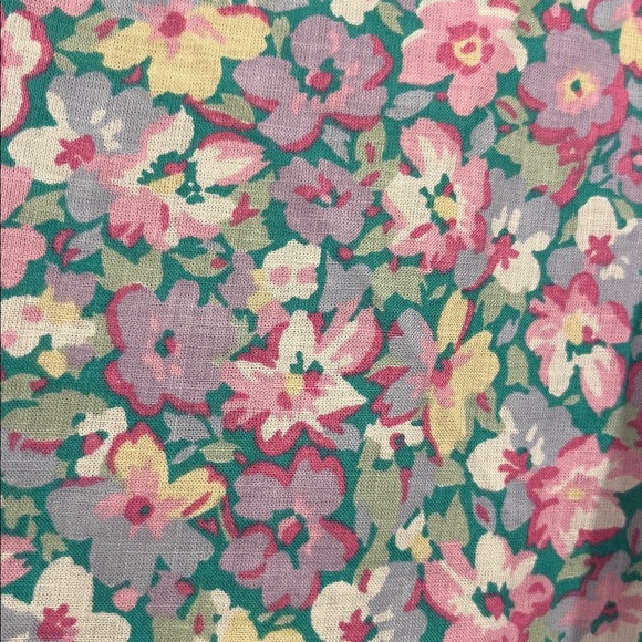 Vintage Laura Ashley Baby Doll Midi Dress - Picture 8 of 8